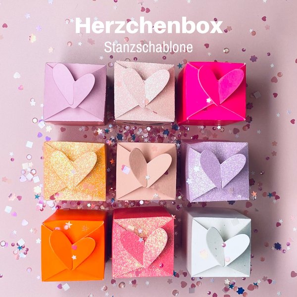 stanzform Herzchenbox
