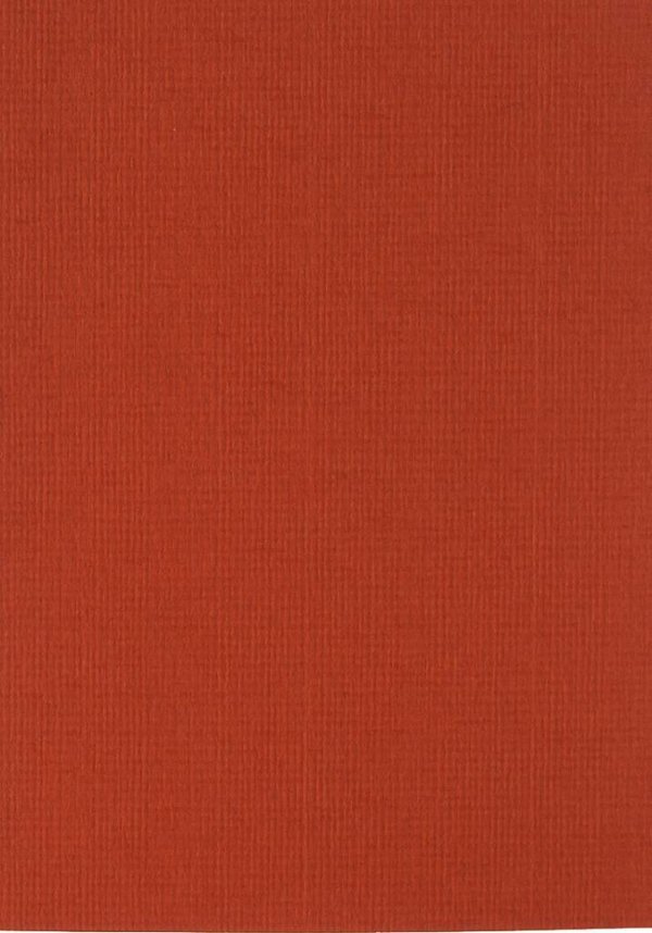 Farbkarton A4 Leinenstruktur - Terracotta (6 Blatt) - SALE %%%