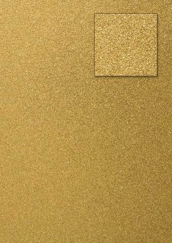 Glitzerkarton A4 - Gold