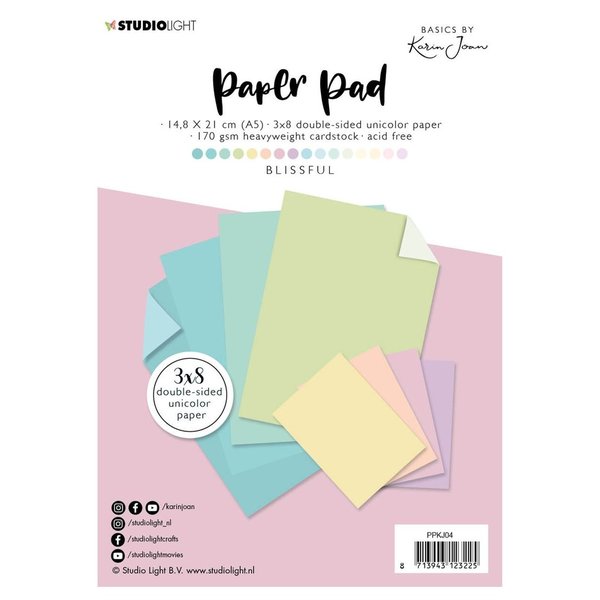 A5 Paper Pad - Pastell Blissful - SALE %%%