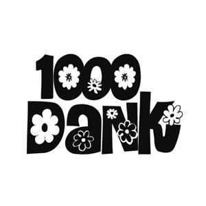 Holzstempel - 1000 Dank - SALE %