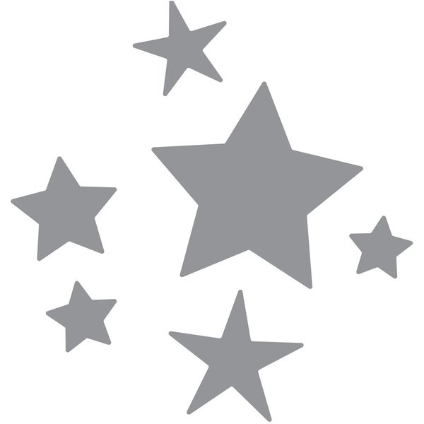 Motivstanzer - Konfetti Sterne - wird nicht mehr hergestellt