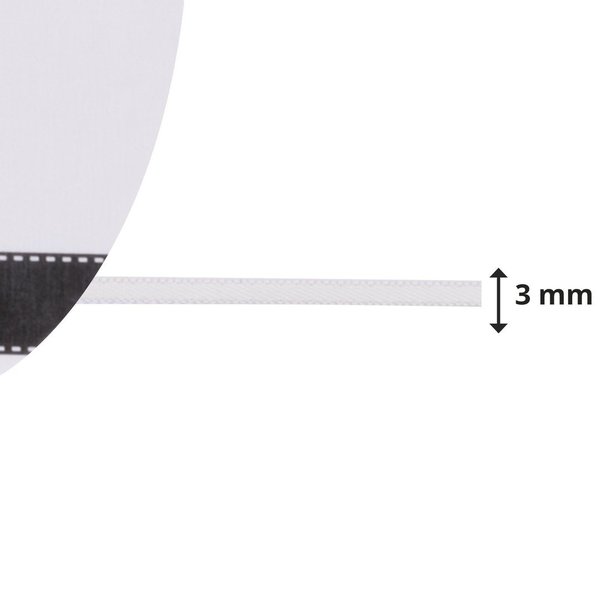Satinband 3mm - Antikweiß (10 Meter)