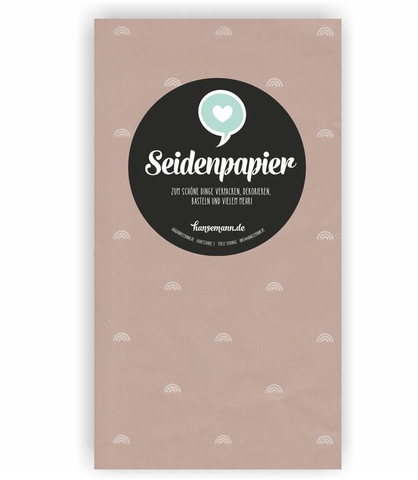 Seidenpapier - Rainbow rosenholz (5 Bögen) - SALE %%%