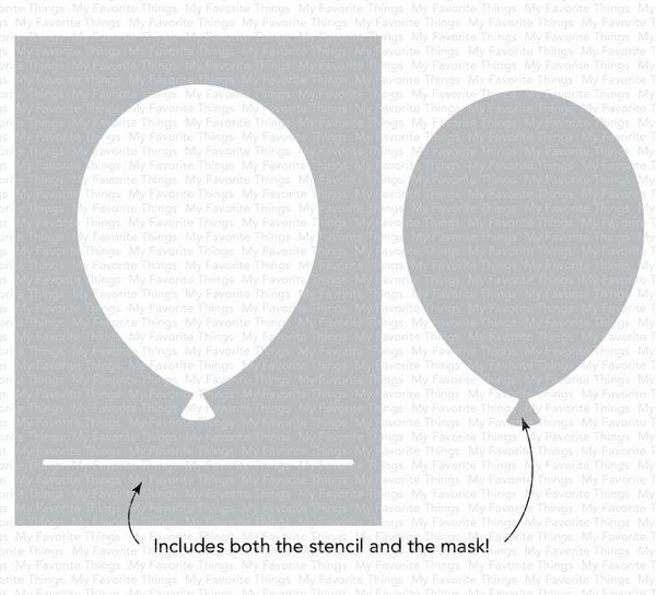MFT Schablone - Ausschnitt Luftballon