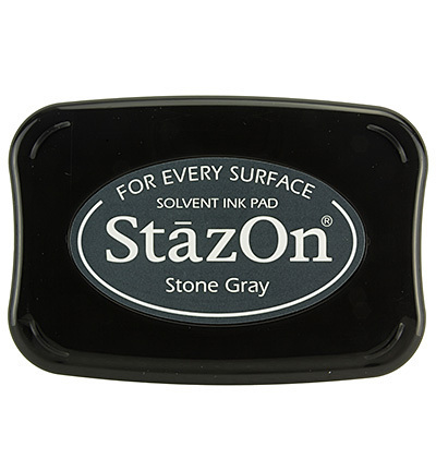 StazOn Stempelkissen - Stone Gray  - wasserfest