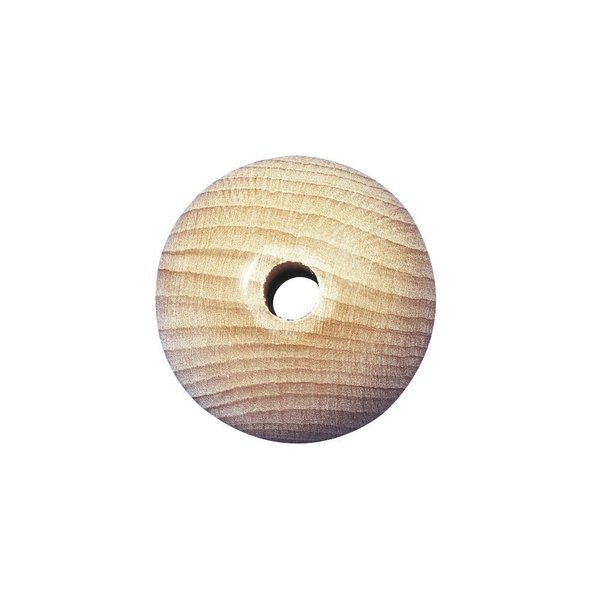 Holzperlen natur - 15 mm (15 Stück)