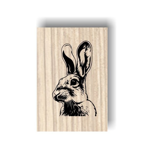 Holzstempel - Bunny