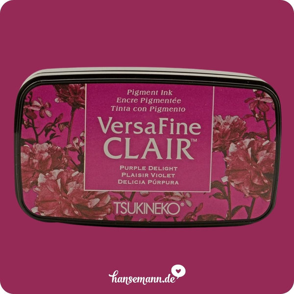 Stempelkissen VersaFine CLAIR - Purple Delight