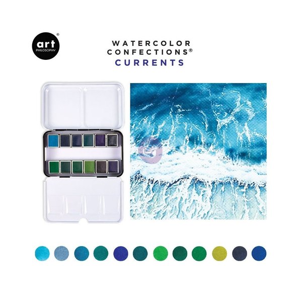 Art Philosophy Aquarell Farbkasten - Watercolor Confections Currents