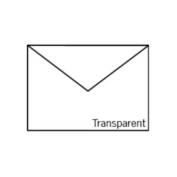 Kleine Umschläge C6 - Transparentpapier (5 Stück)