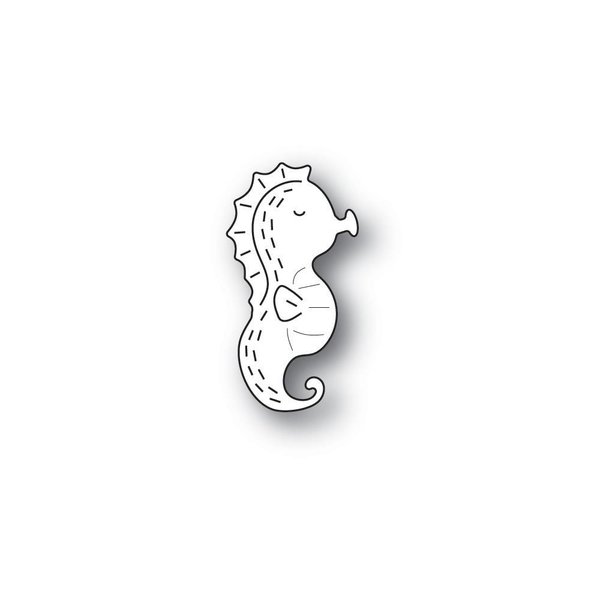 Poppy Stamps Stanzschablone - Whittle Seahorse