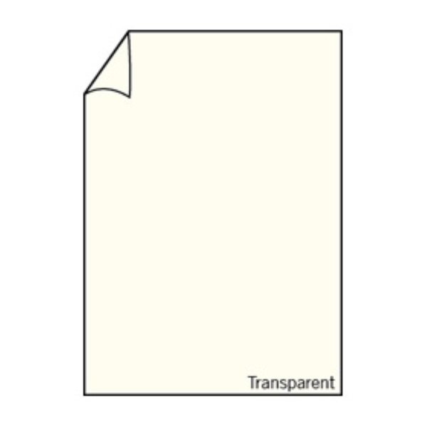 Transparentpapier A4 220gm²  - Chamois (5 Blatt)