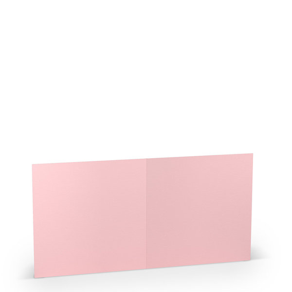 Quadratische Klappkarten - Flamingo (5 Stück)
