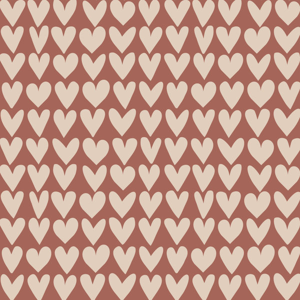 M Papiertüten - Herzen rot (10 Stück)