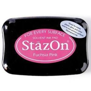 StazOn Stempelkissen - Fuchsia Pink - wasserfest