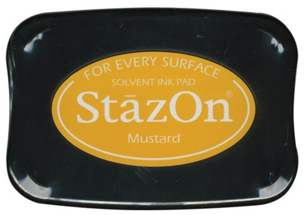 StazOn Stempelkissen - Mustard - wasserfest
