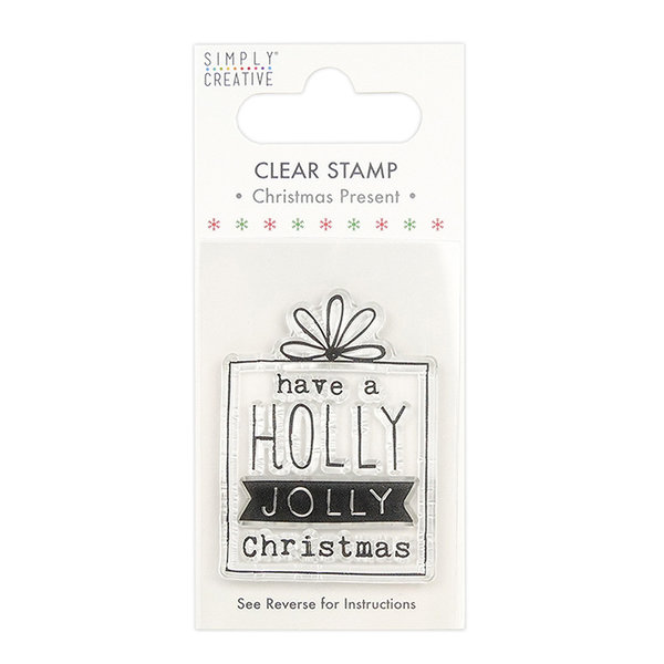 Simply Creative Clear Stamps - Holly Jolly - gibt es leider nicht mehr