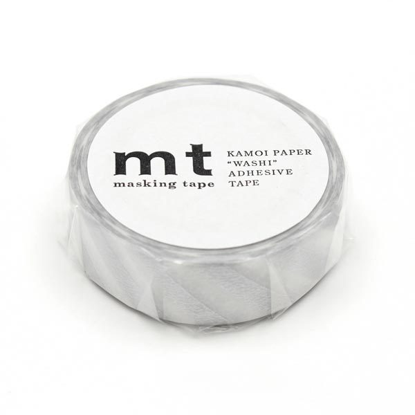 MT Masking Tape - Stripe Silver (10 Meter)