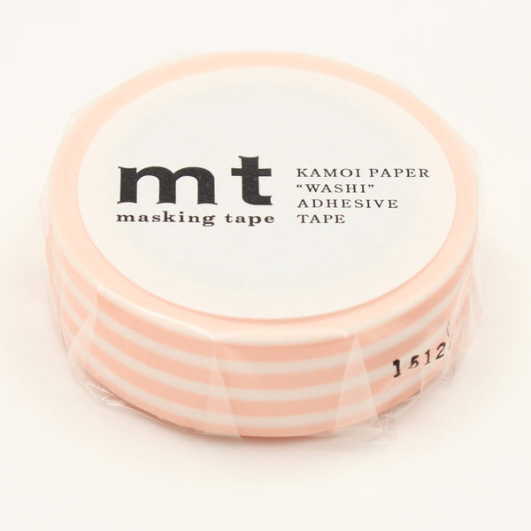 MT Masking Tape - Border Peach Cream (10 Meter)