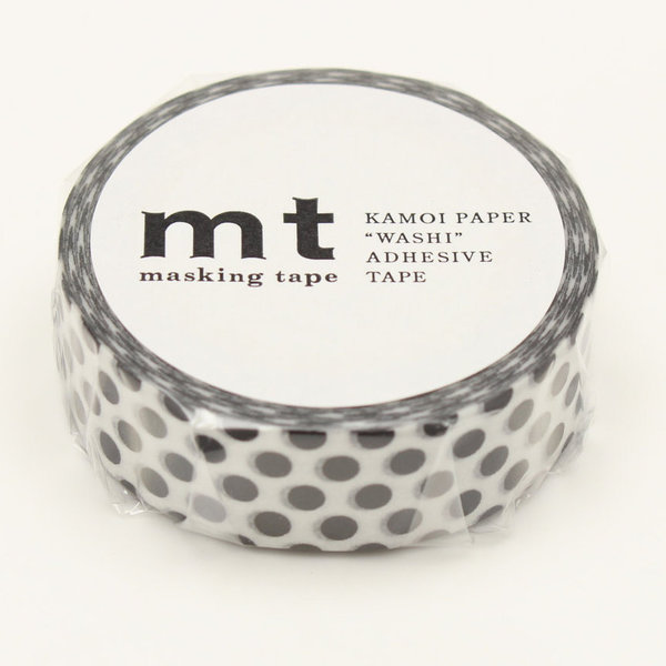 MT Masking Tape - Dot Black (7 Meter)