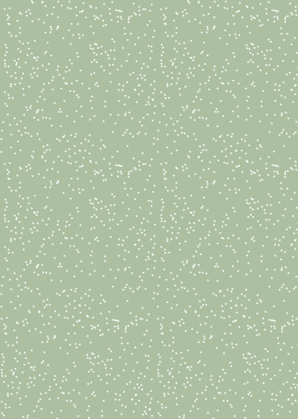 New Colors Designkarton - Konfettisterne mintgrün (5 Bögen)