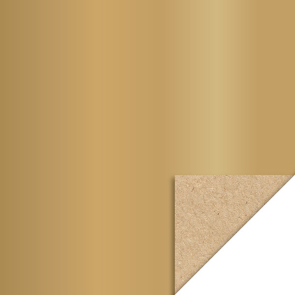 L Geschenktüten - Uni kraft-gold  (10 Stück)