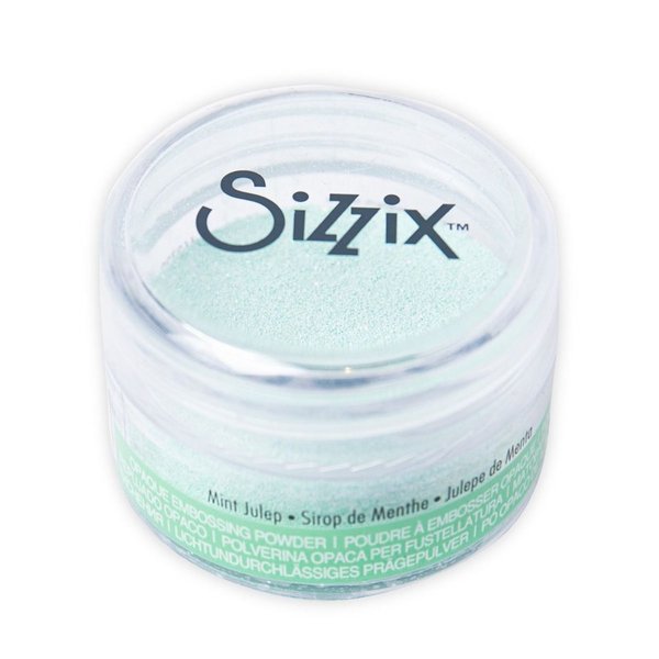Sizzix Opaque Embossing Powder - Mint Julep