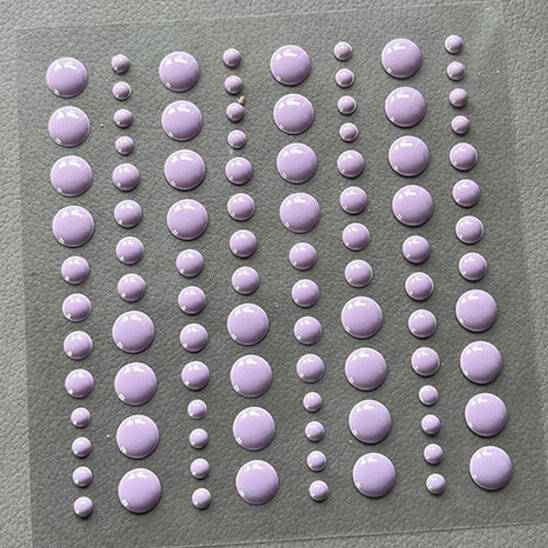 Simple and Basic Adhesive Enamel Light Purple
