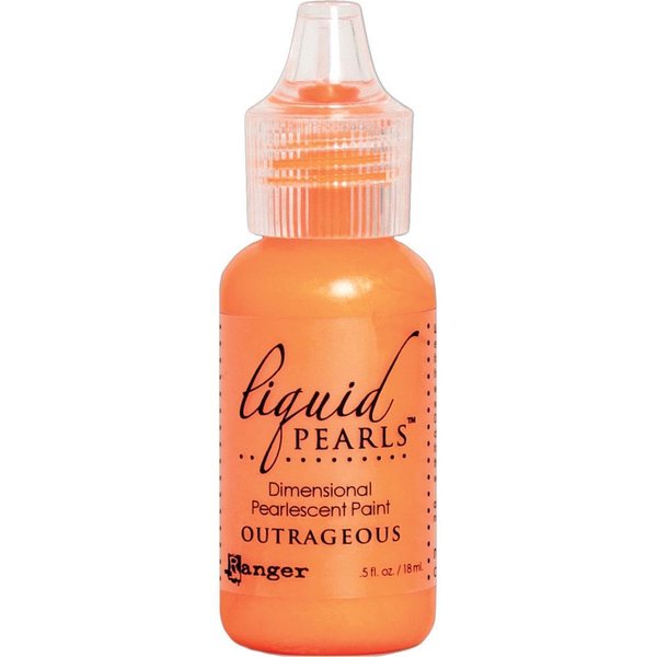 Liquid Pearls - Outrageous - Neon Orange