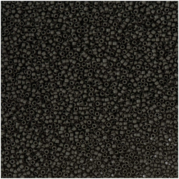 ITOSHII Perlen mini 1,5 mm - matt schwarz