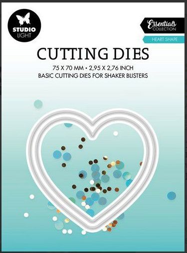 Studio Light - Cutting Dies - Heart - SALE %