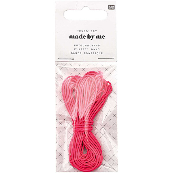 Gummiband NEON Pink  - für Ketten & Armbänder