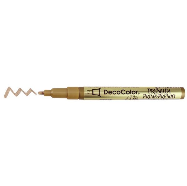 DecoColor Premium - Metallic-Marker - 2mm - GOLD - für Siegel